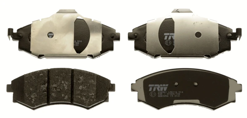 Image of TRW GDB3256 Brake pad set with acoustic wear warning Brake Pad Set,disc brake (402)