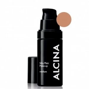 Image of Alcina Silky Matt Makeup Powder - Dark 02 Medium