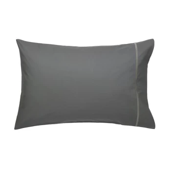 Image of Bedeck of Belfast Andaz Standard Pillowcase - CHARCOAL