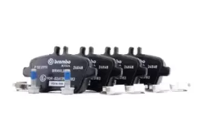 Image of BREMBO Brake pad set XTRA LINE P 50 091X Brake pads,Brake pad set, disc brake MERCEDES-BENZ,A-Klasse (W176),B-Klasse (W246, W242),CLA Coupe (C117)