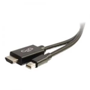 Image of C2G 3m (10ft) Mini DisplayPort Male to HD Male Adapter Cable