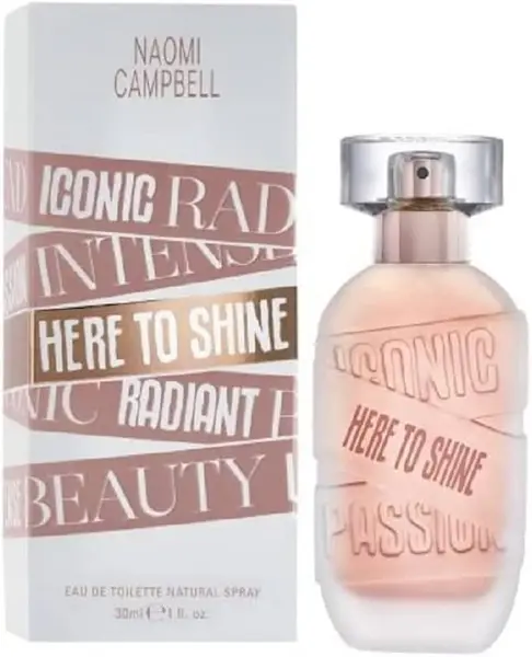 Image of Naomi Campbell Here To Shine Eau de Toilette For Her 30ml
