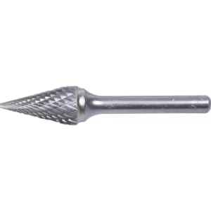 Image of 6.3X12.7MM Conical Shape Carbide Burr Dbl Cut
