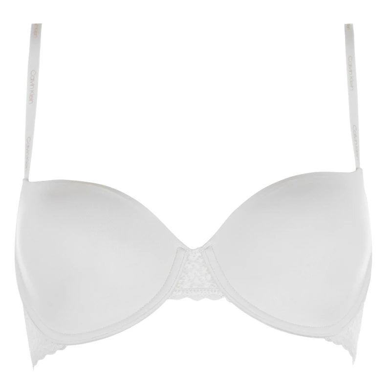 Image of Calvin Klein Calvin Flirty Balcony Bra - Grey Grey 30C