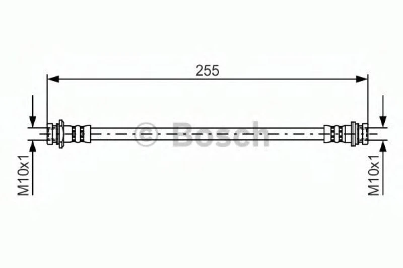 Image of Bosch 1 987 481 402 Brake Hose Brake Hose (83)