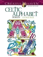 Image of creative haven celtic alphabet designs coloring book
