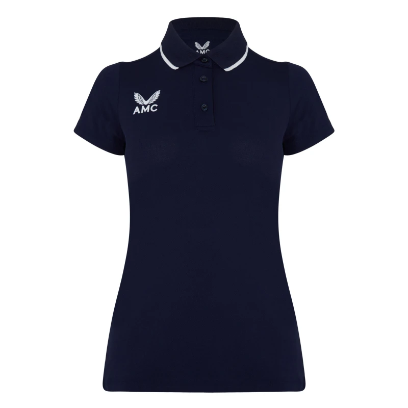 Image of Castore SS Mdia Polo - Blue Blue 8