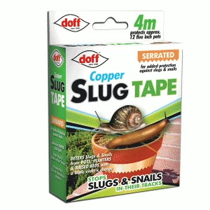 Image of Doff Slug & Snail Adhesive Copper Tape - 4m