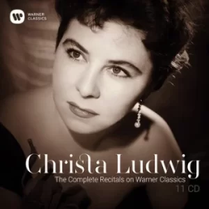 image of Christa Ludwig The Complete Recitals On Warner Classics by Christa Ludwig CD Album