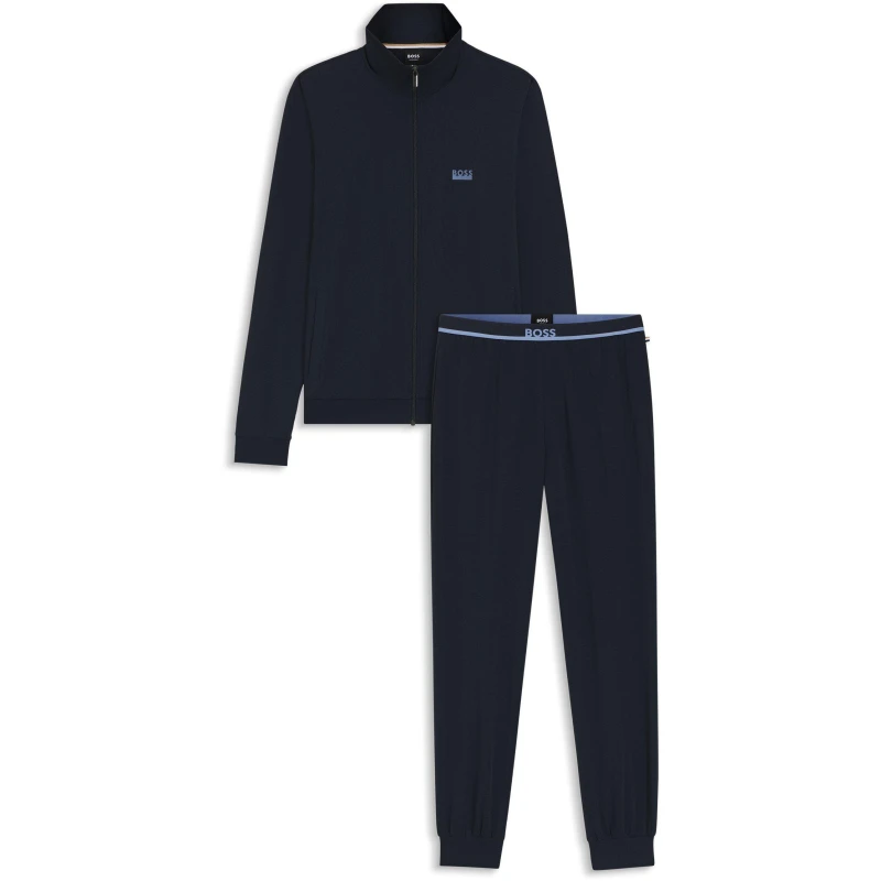 Image of Boss 365 Long Set 10259900 01 Dark Blue 403 male 2XL