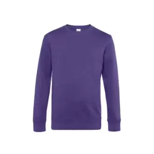 Image of B&C Mens King Crew Neck Sweater (2XL) (Radiant Purple)