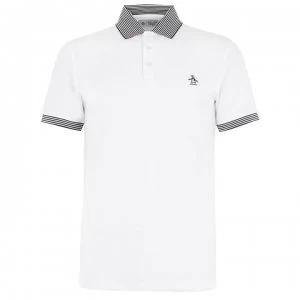 Original Penguin Original Penguin Collar Polo Shirt - Bright White