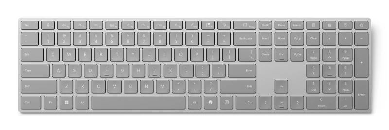 Image of Microsoft Surface (2nd Edition) keyboard Home/Office Bluetooth Grey