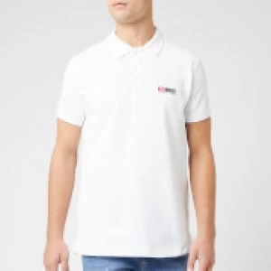 Image of Diesel Mens Weet Polo Shirt - Bright White - L
