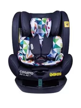 image of Cosatto All in All + Group 0+123 Car Seat - Spectroluxe, Grey