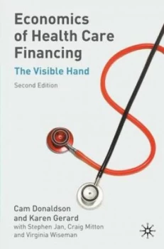Image of Economics of Health Care Financing by Cam Donaldson Book