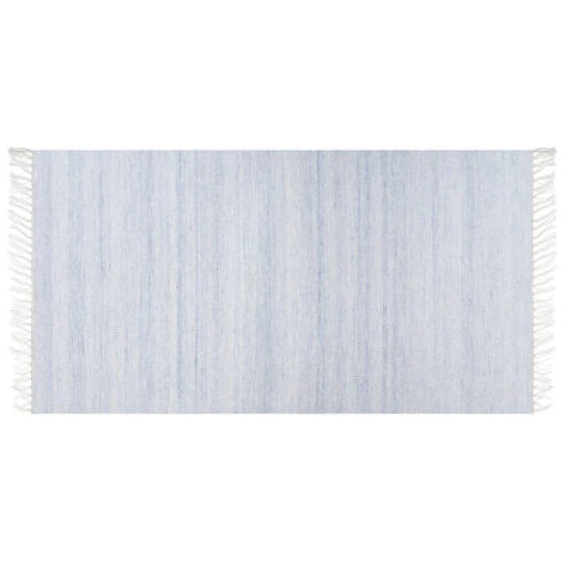 Image of Beliani Rug Malhia Light Blue 80 X 150 Cm