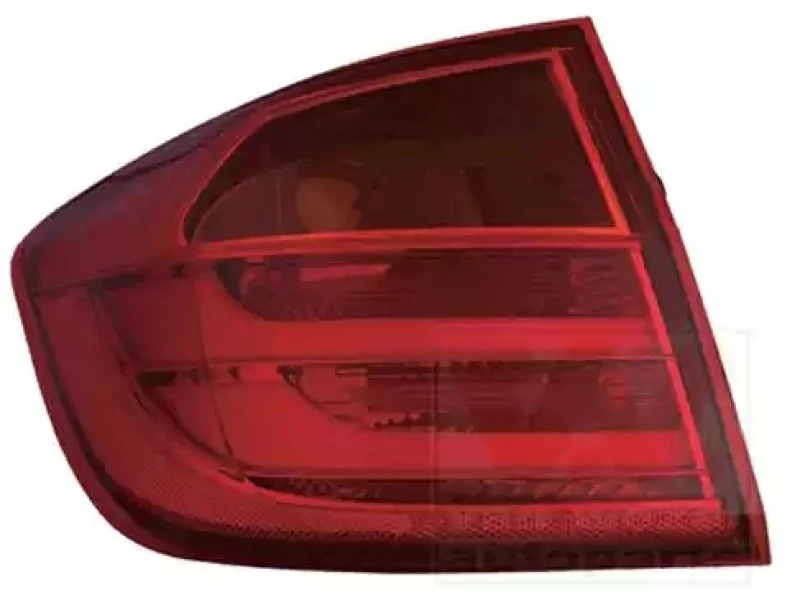 Image of VAN WEZEL 0671931 Rear light Outer section, without bulb holder, Left Combination Rearlight (391)