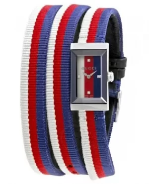 Image of Gucci G-Frame Multicolored Dial Womens Watch YA147502 YA147502