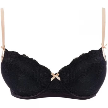 image of Heidi Klum Zoe contour balconette bra - Black