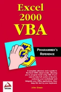 Image of Excel 2000 Vba by Green Paperback