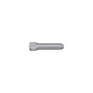 Image of M8X25 Square Head Bolt Short Dog Point (GR-8.8)