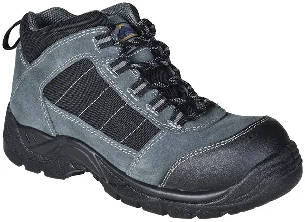 Image of Portwest Compositelite Trekker Safety Hiker Boots FC63BKR41 Colour: Black / Grey