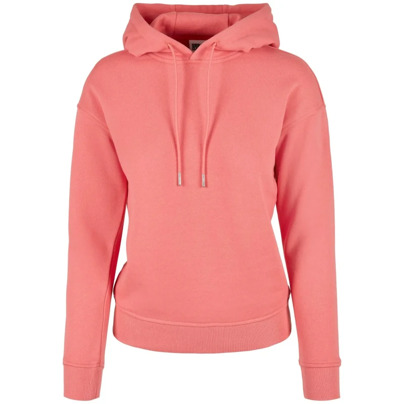 Image of Urban Classics Womens hooded sweatshirt Urban Classics Rose Female XS