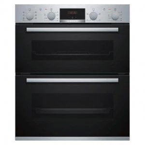 Image of Bosch NBS533BS0B 81L Integrated Electric Double Oven