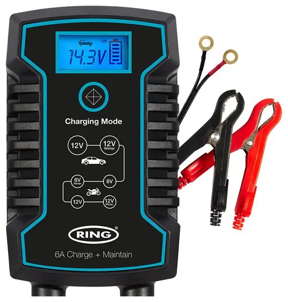 Ring Ring 6V/12V Smart Car Battery Charger