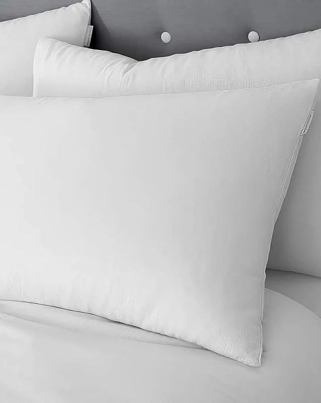 Image of Catherine Lansfield 'Brushed Cotton' Pillowcase Pair White
