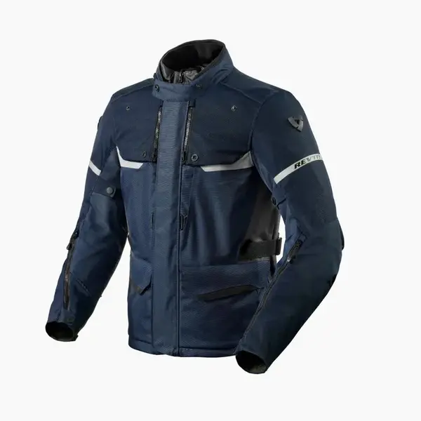 Image of REV'IT! Outback 4 H2O Jacket Blue Size 4XL