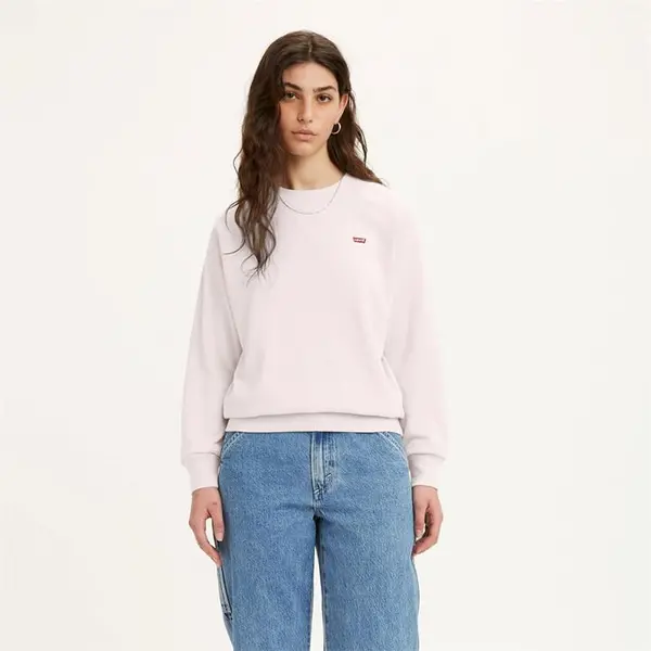 Image of Levis Standard Crew Sweater 8 (XS) Pink 66861207310