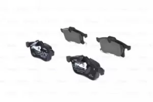 Image of Bosch 0986424707 BP420 Brake Pad Set Disc Brake Front Axle