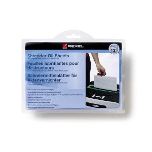 Image of Rexel Shredder Oil Sheets 20 Pack