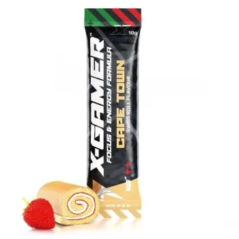 image of X-Gamer X-Shotz Cape Town (Swiss Roll Flavoured) Energy Formula - 10g