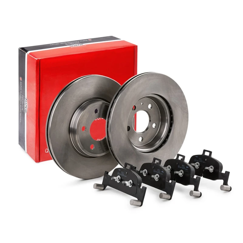 Image of Brake discs and pads set MAPCO 47026