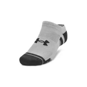 Image of Under Armour Performance Tech 3pk NS Socks Mod Grey - XL