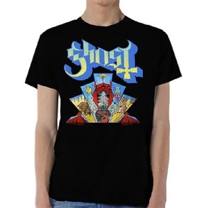 image of Ghost - Devil Window Unisex Large T-Shirt - Black