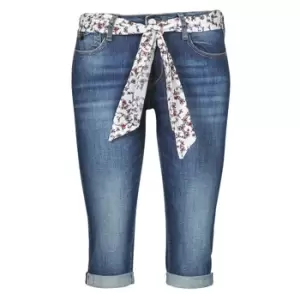 Image of Le Temps des Cerises MANDY womens Shorts in Blue - Sizes US 26