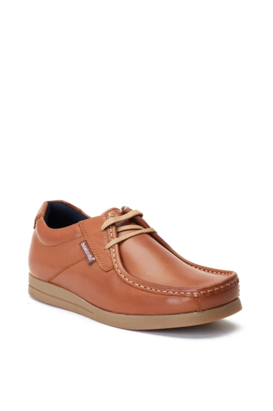 Image of Base London Base London Men Event Waxy Shoe in Tan Size: 7 Tan 7 Male 5038538294566