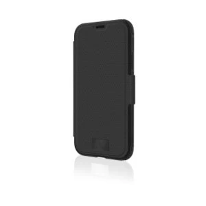 image of Black Rock "Robust" Protective Case for Apple iPhone 11 with Magnetic Flap and 180° or 360° Protection Black