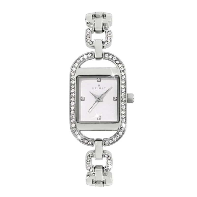 Image of Spirit SP4027 Stone Set Link Bracelet Watch - W27172