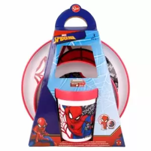 image of Stor Non Slip 3Pcs Bicolor Premium Set Spiderman Urban Web