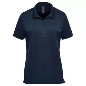 image of Stormtech Womens/Ladies Treeline Performance Polo Shirt (L) (Navy)