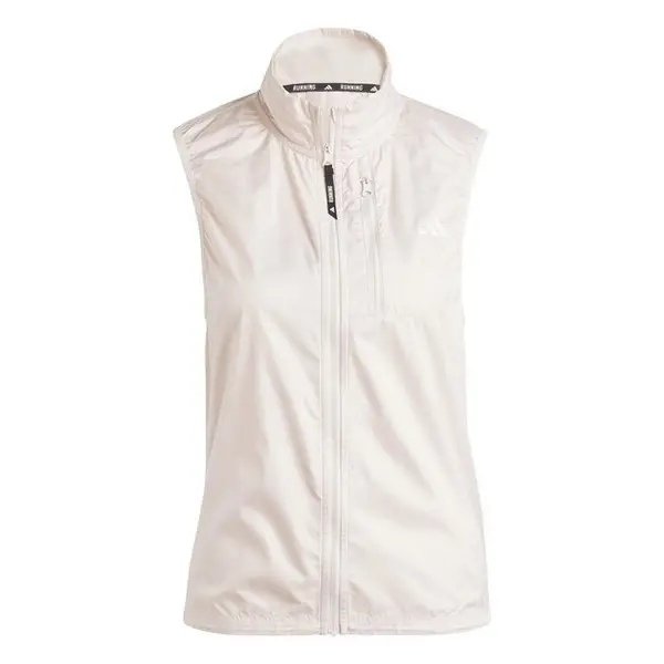 Image of adidas Own the Run Vest Womens - Beige 8