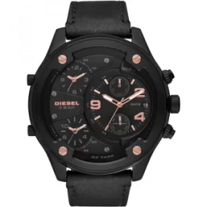 Mens Diesel Boltdown Black Chronograph Watch