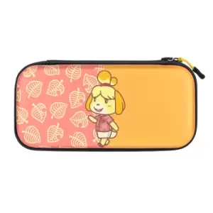 image of PDP Slim Deluxe: Animal Crossing Isabelle Hardshell case Nintendo...