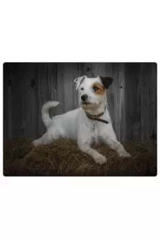 Image of Jack Russell Placemats Rural Roots Set 4