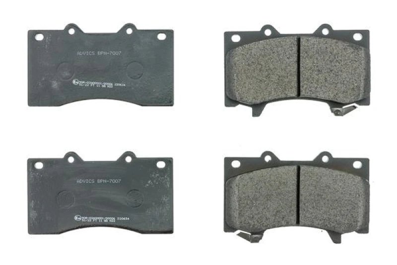 Image of AISIN BPN-7007 Brake pad set Brake Pad Set,disc brake (402)